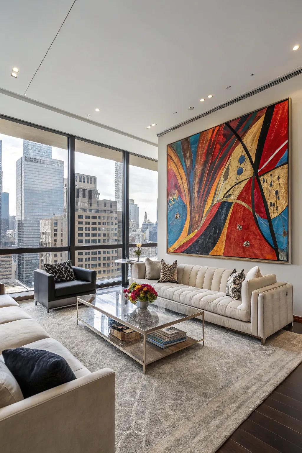Artistic elements add personality and style.