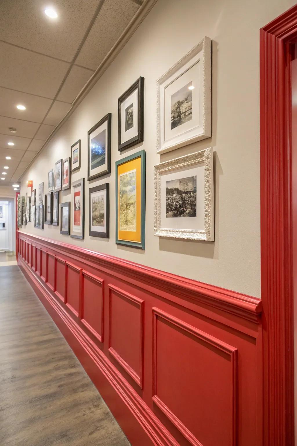 Play with colors on your paneling for stunning effects.