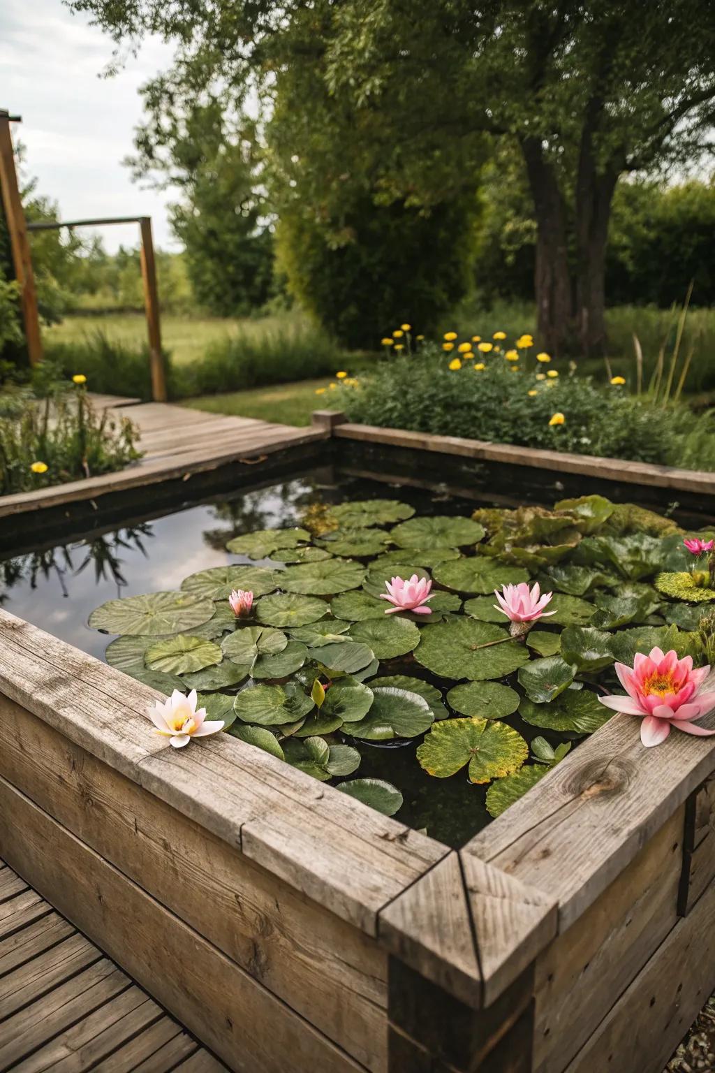 Aquatic greenery transforms your pond into a vibrant habitat.