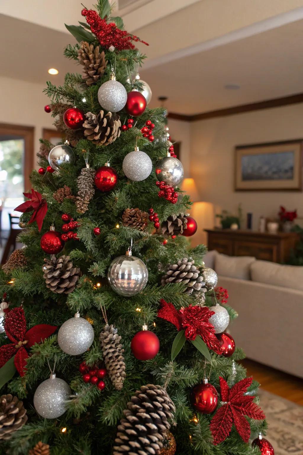 Natural elements add warmth and a rustic touch.