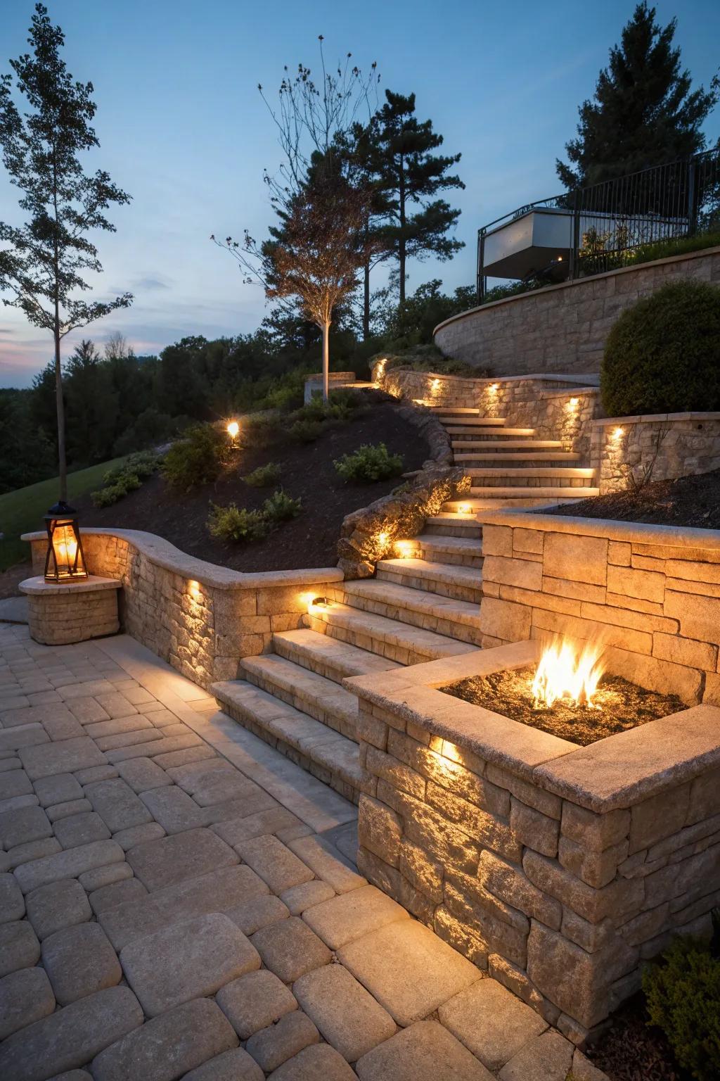 Elevate your outdoor area with masterful artistry and enchanting illumination.