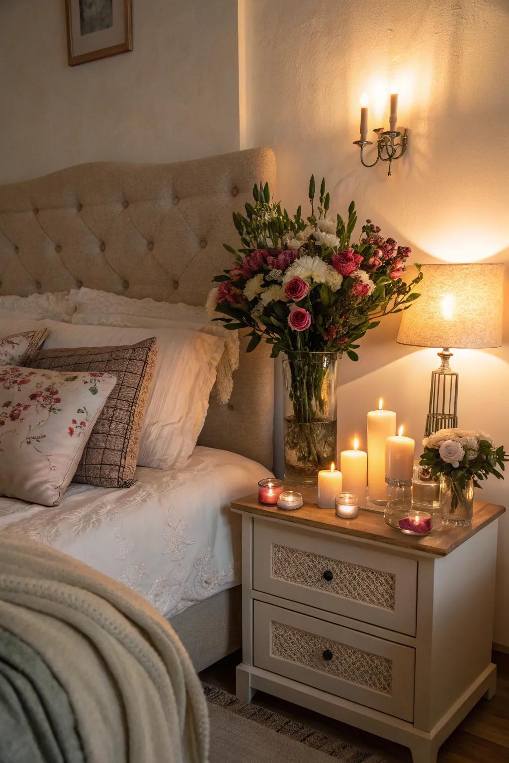 Ornamental embellishments append charm and polish.