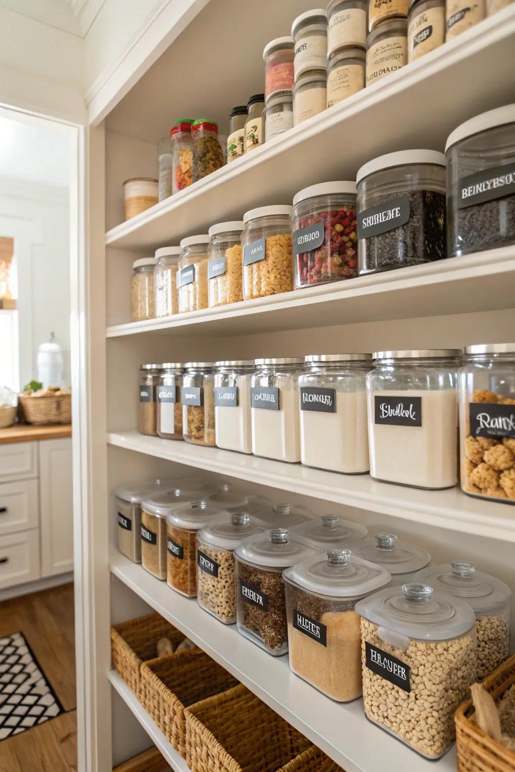 Labels bring structure and availability to your home.