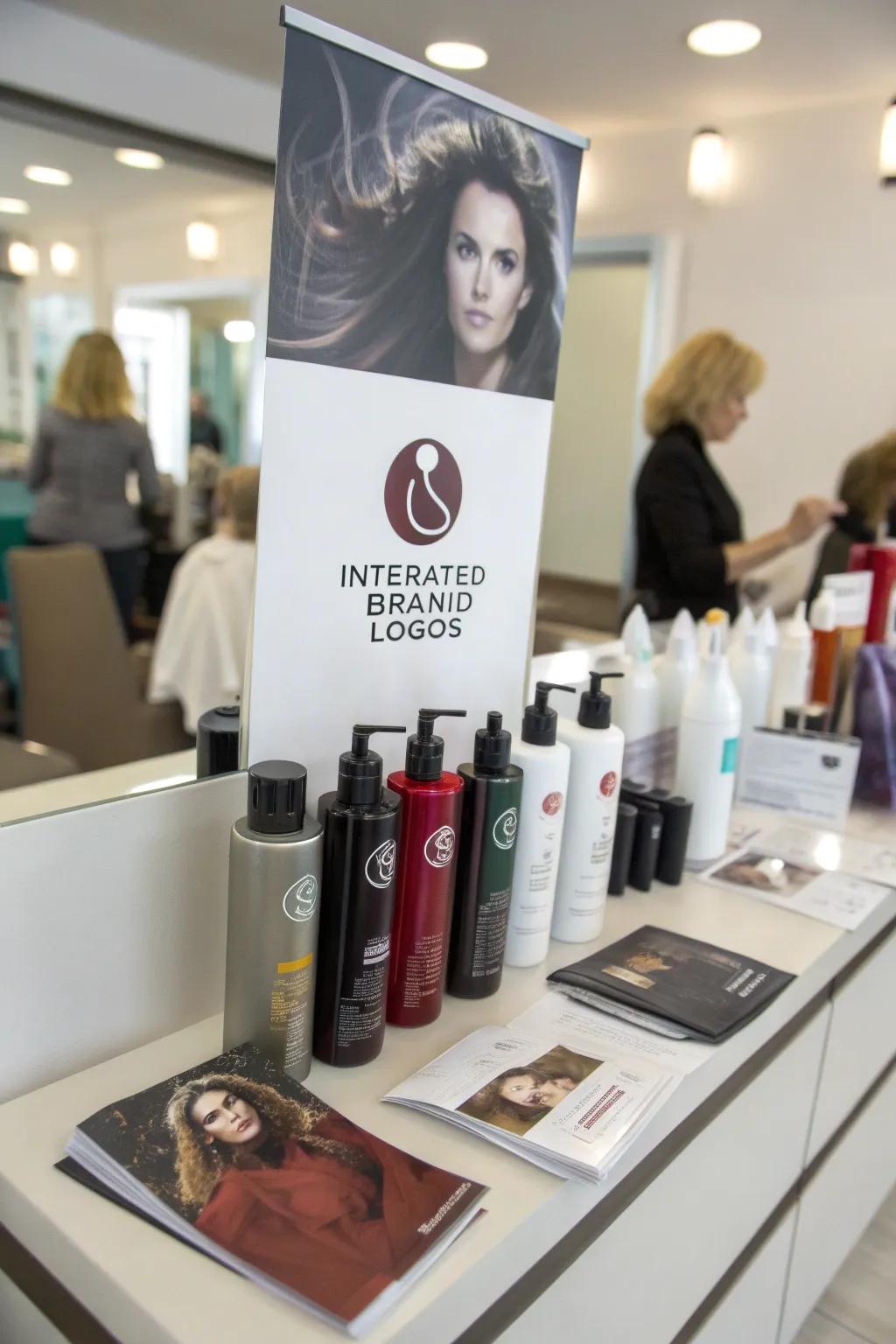 Elevate your display with integrated branding.