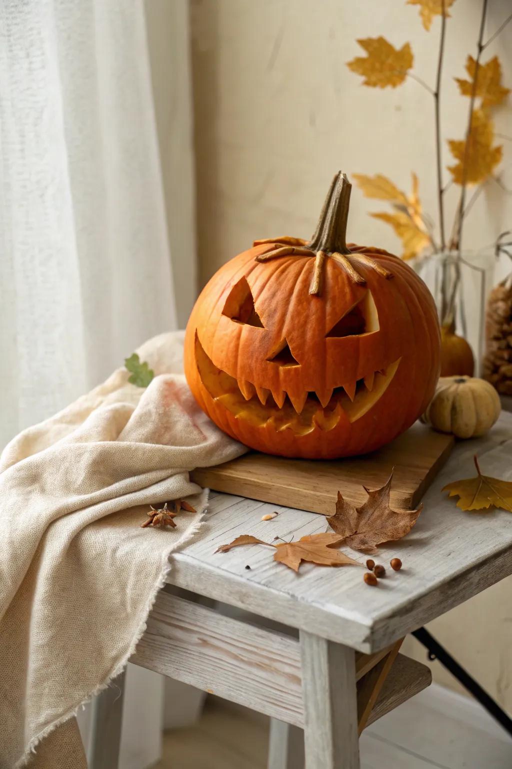 Delight in the chill with a sinister smile this Halloween.