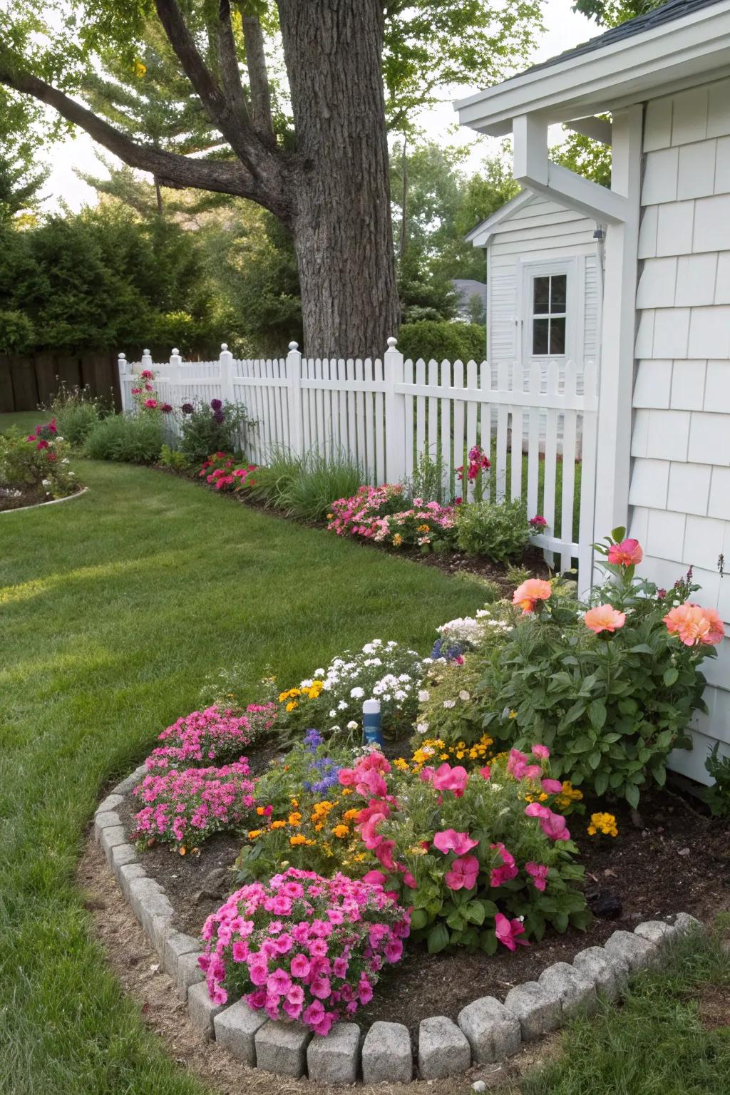 Transform unused corners into lovely floral alcoves.