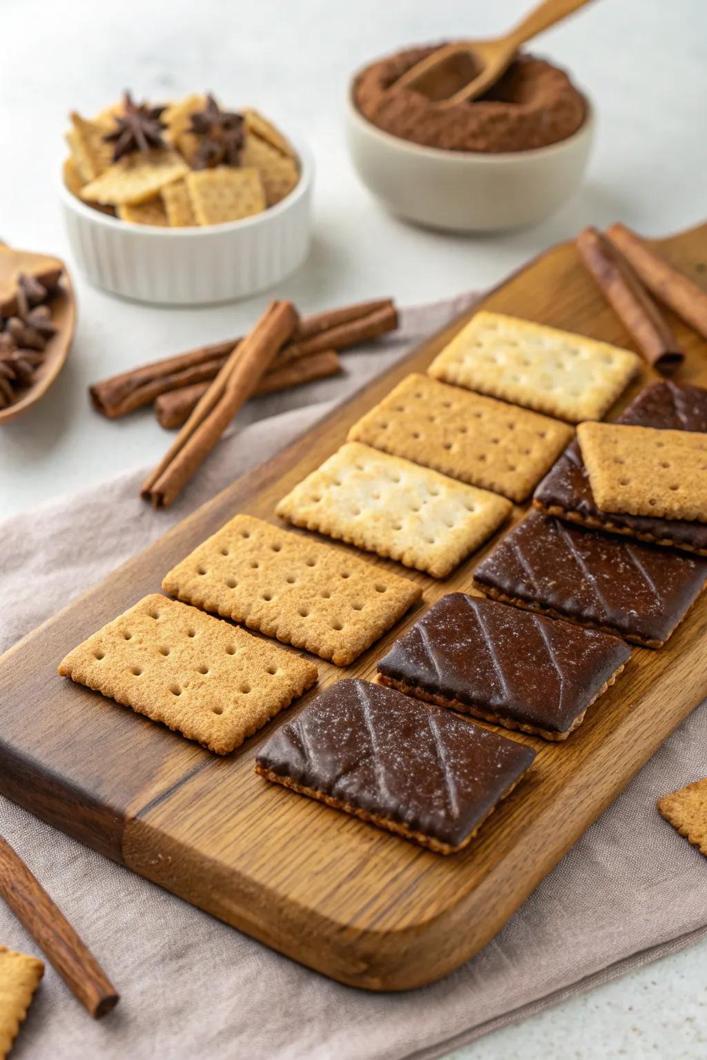 Premium honey biscuits introduce exciting new flavors to your s'mores bar.