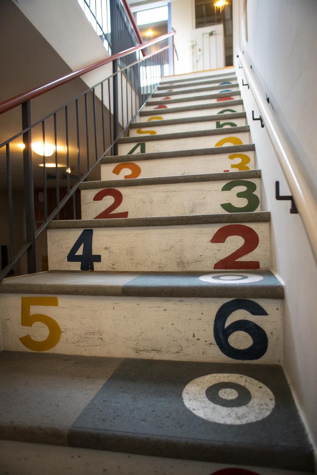 Numbered steps merge learning with style.