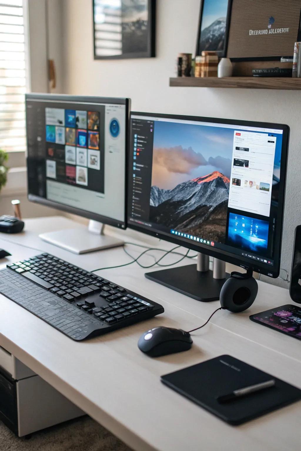 Showcase your technology for a hi-tech streaming configuration.