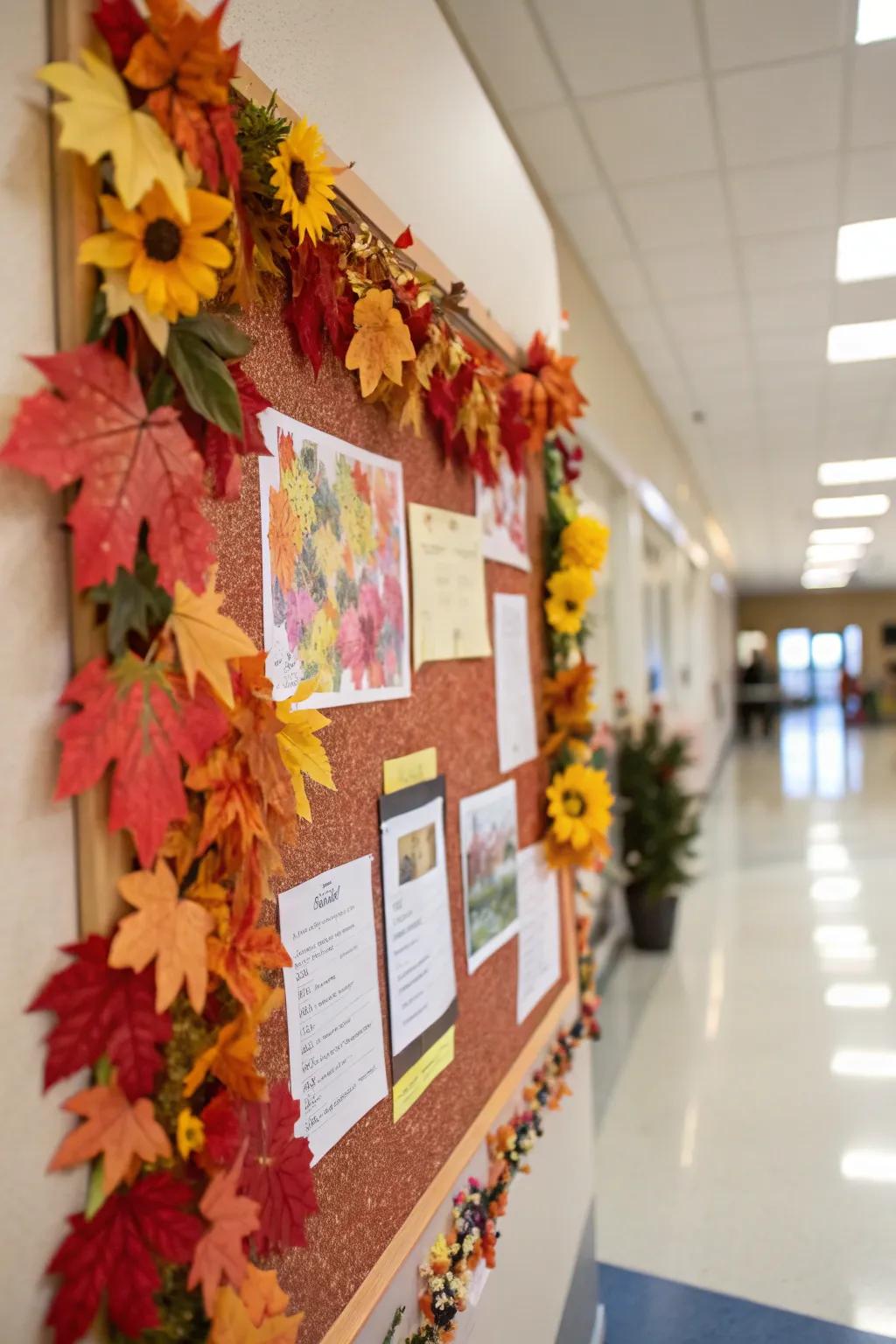 Seasonal adornments introduce a fresh element to the board.