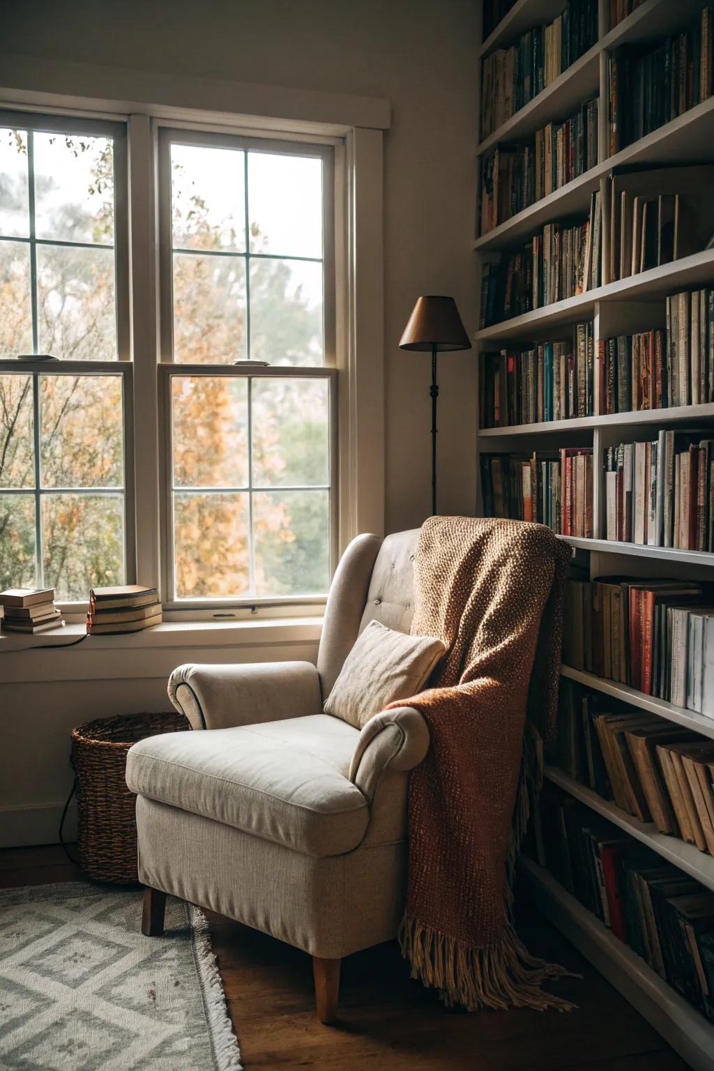 A great location to unwind and enjoy a summer book.