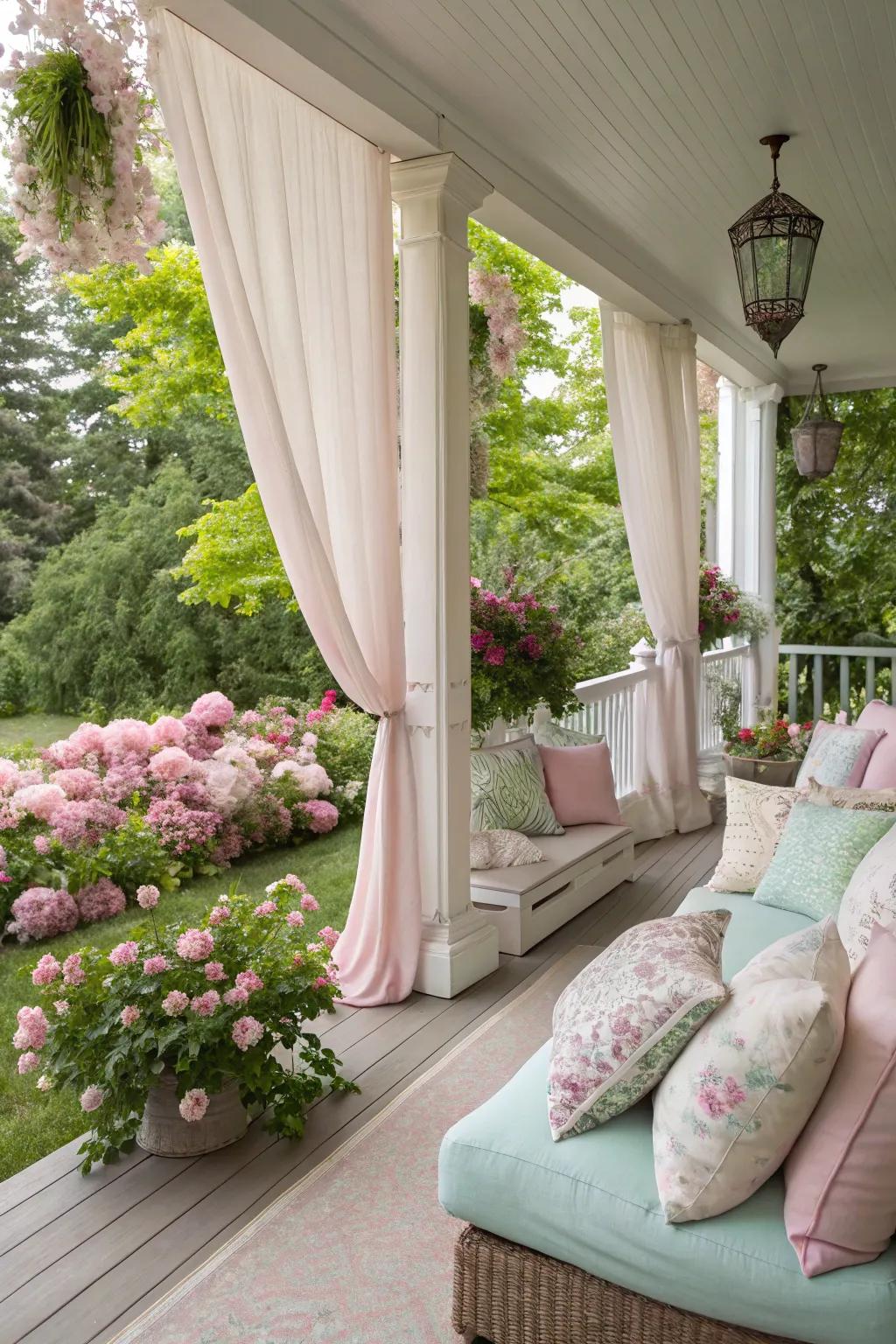 A soft color palette brings a serene and cohesive look.