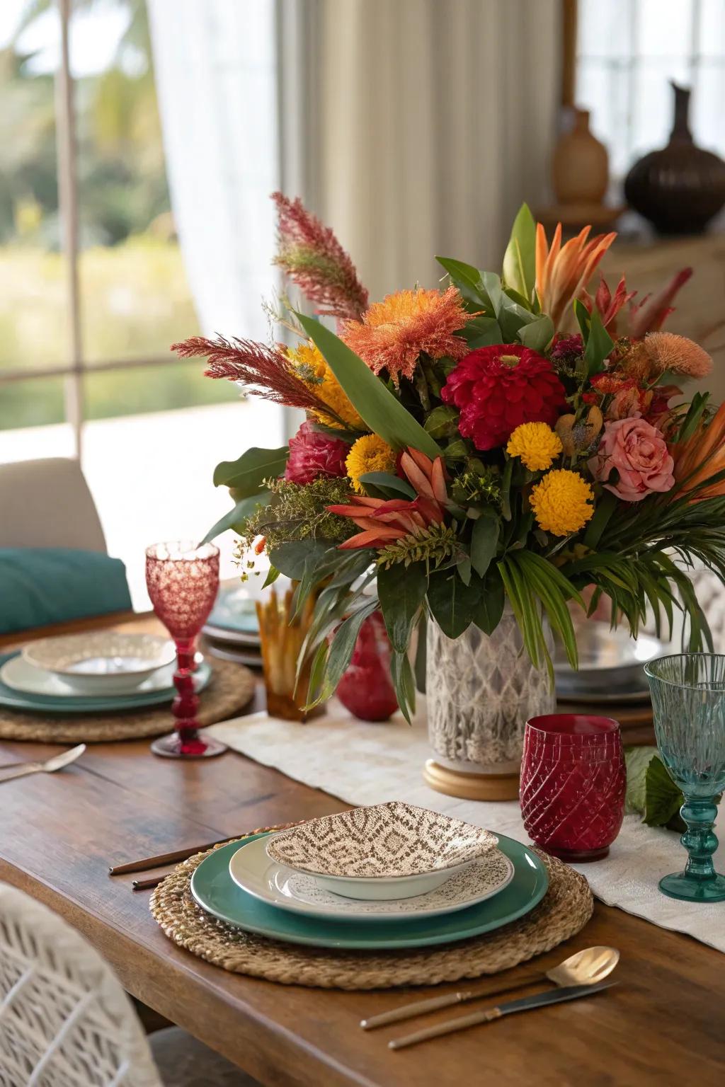 Imaginative color palettes contribute vividness and character.