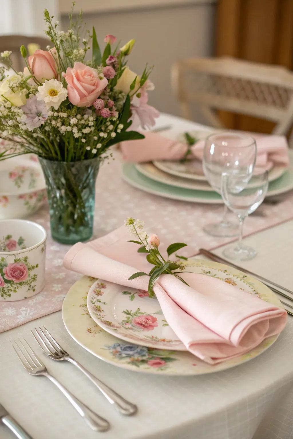 Pastel shades create a calming and captivating visual.