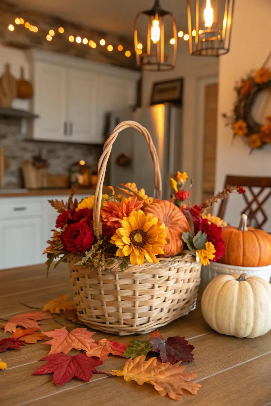Sophisticated floral accents that enhance any gift basket.