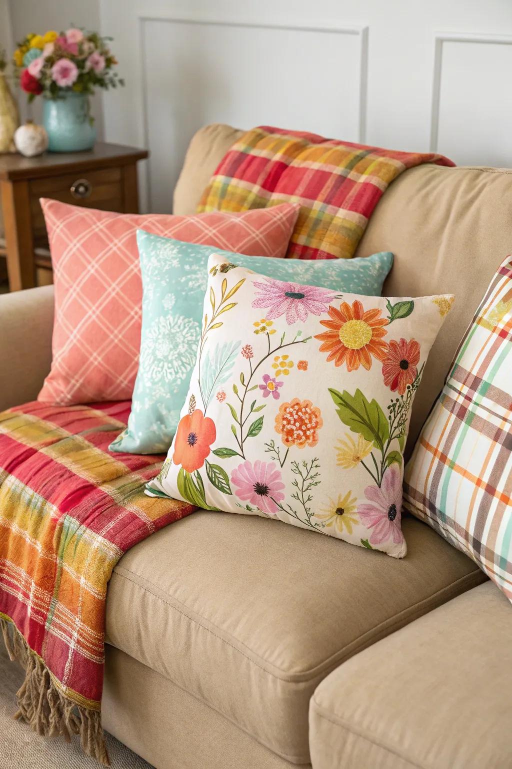 Seasonal changes keep your decor current and exciting year-round.