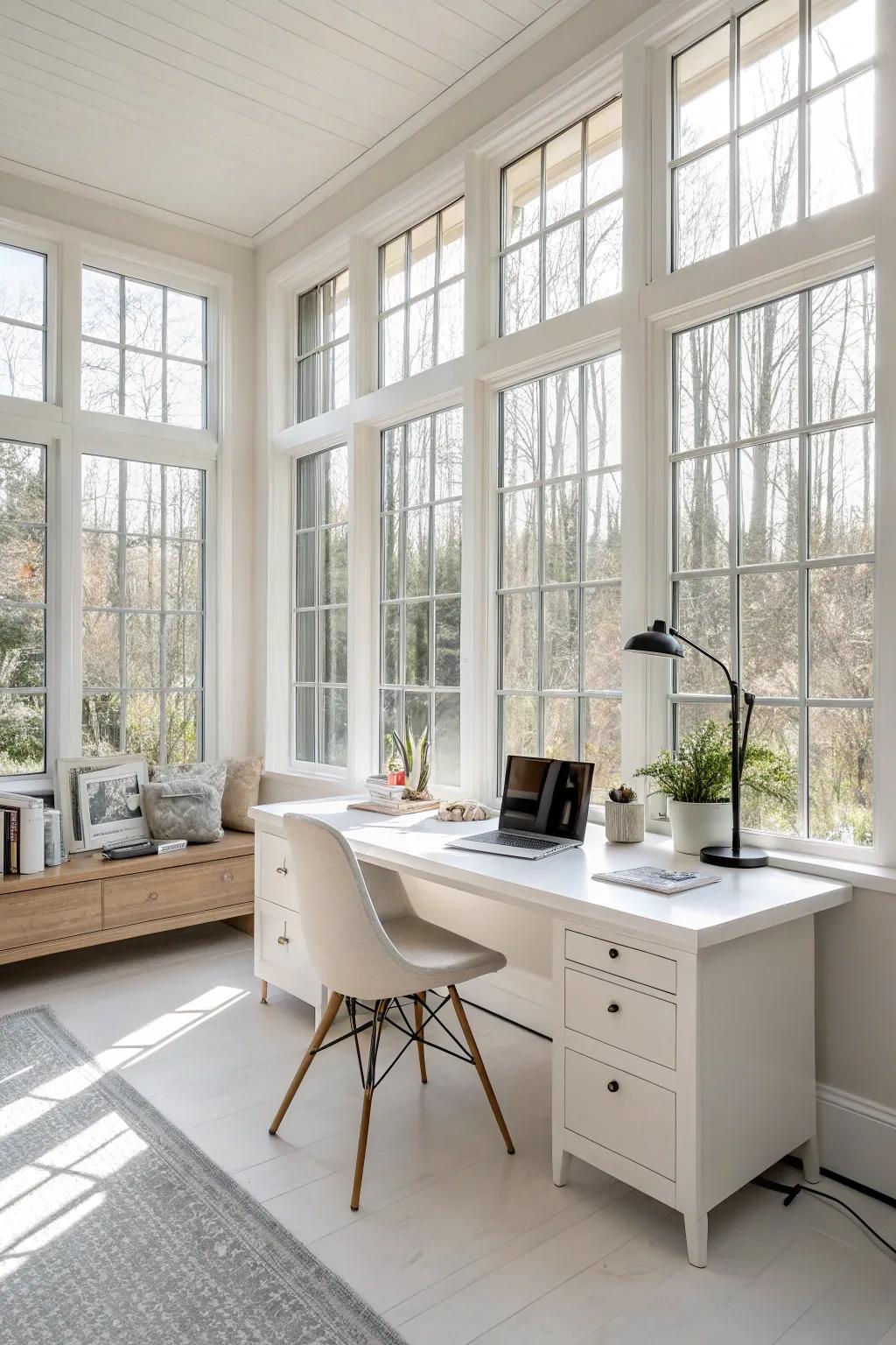 Open designs amplify natural light and space.