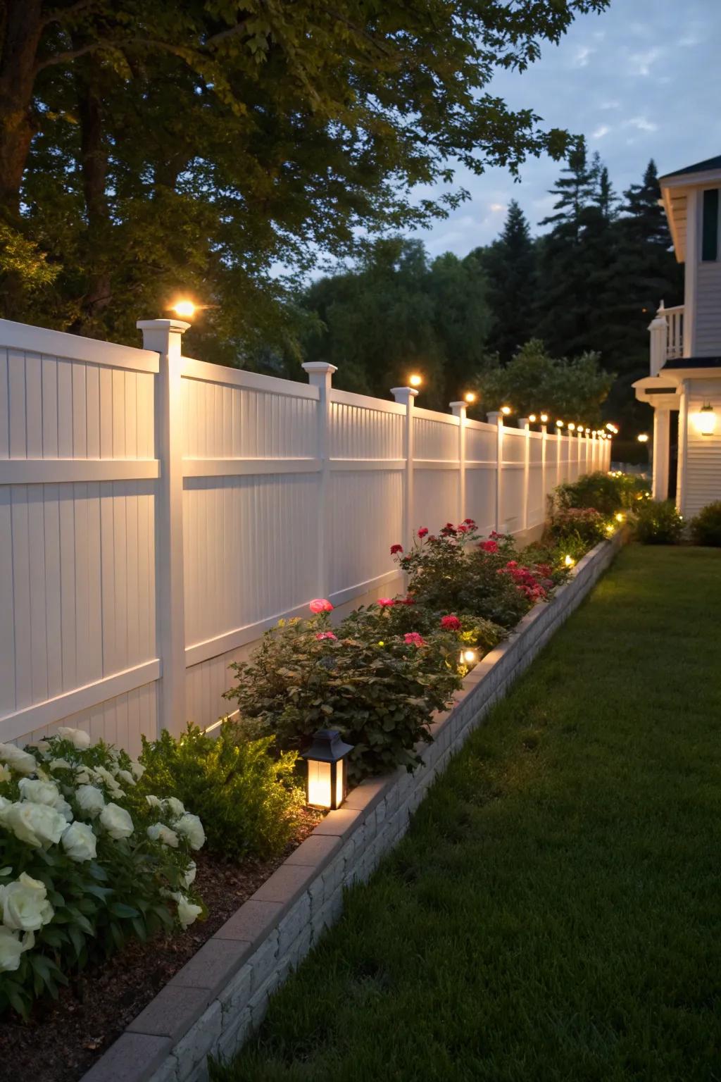 Projectors can make pivotal garden attributes prominent.