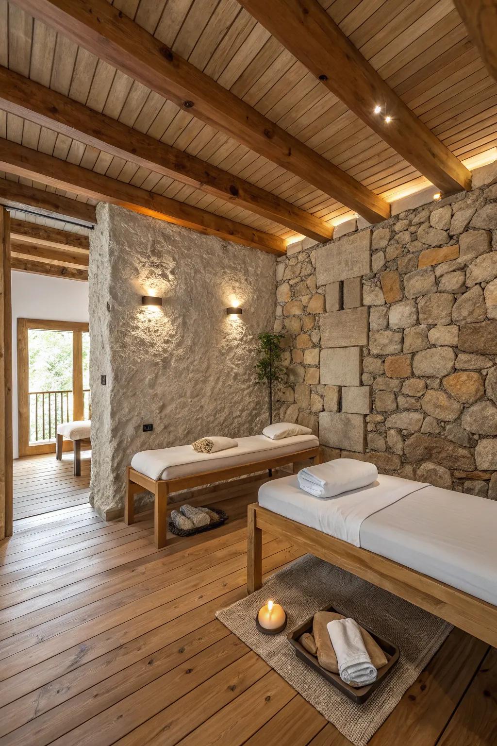 Organic elegance: Infusing nature's essence into your wellness haven.