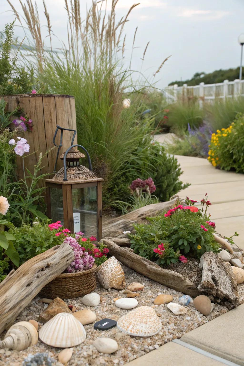 Transform a garden corner into a themed mini getaway.