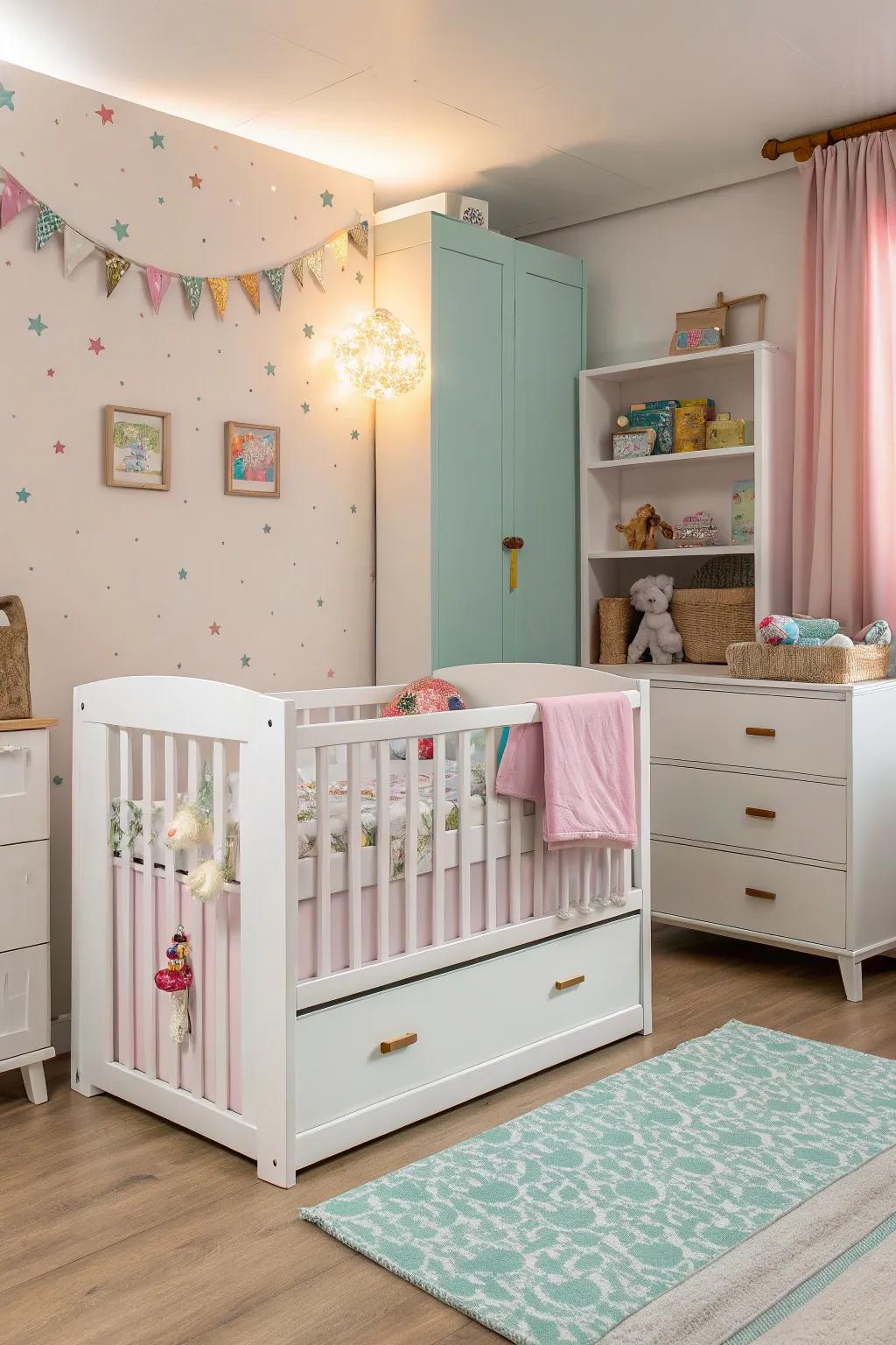 Adaptable furniture evolves with your child, ensuring long-term use.