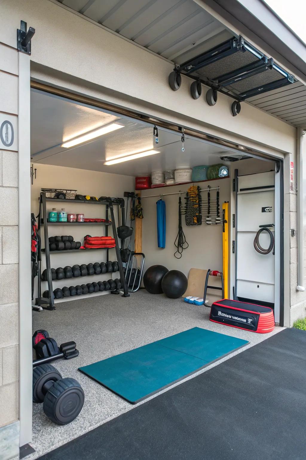 A multipurpose area can improve the usability of your garage.