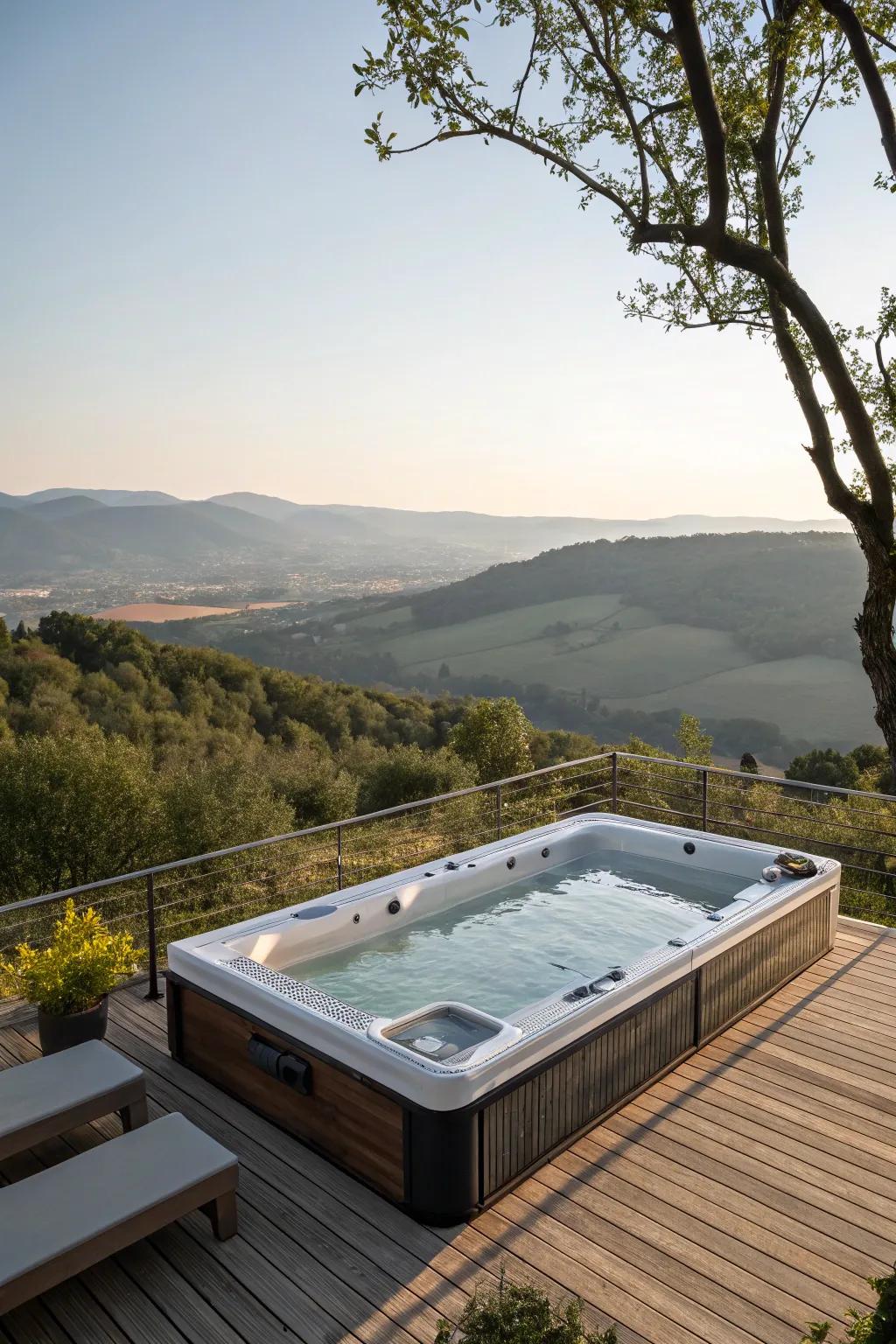 Raised designs make your hydropool the star of the yard.