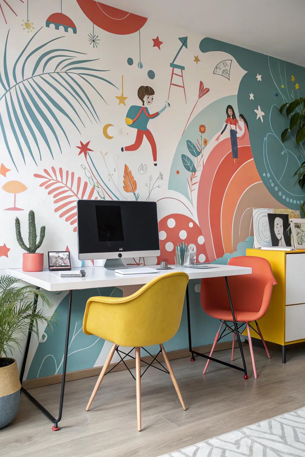 Abstract forms ignite ingenuity and imagination to life upon your walls.