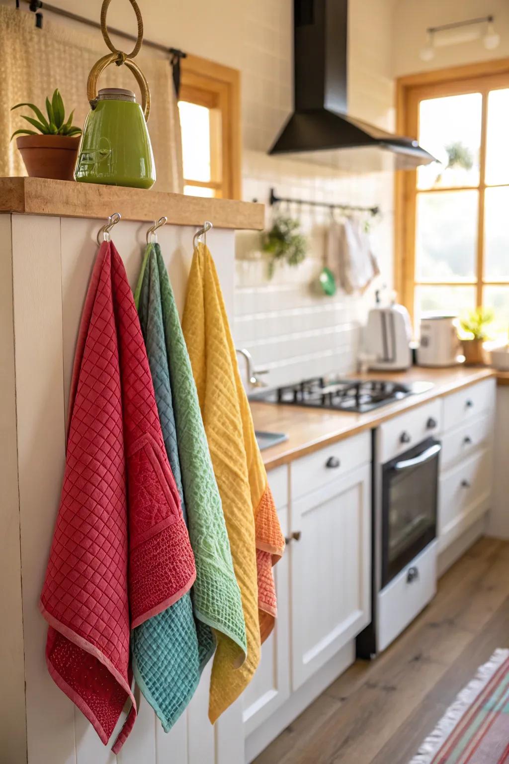 Eco-friendly cleaning cloths are both a useful and sustainable gift option.