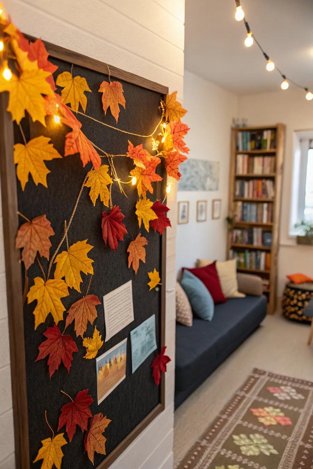 Stay attuned to nature by refreshing your board with seasonal themes.