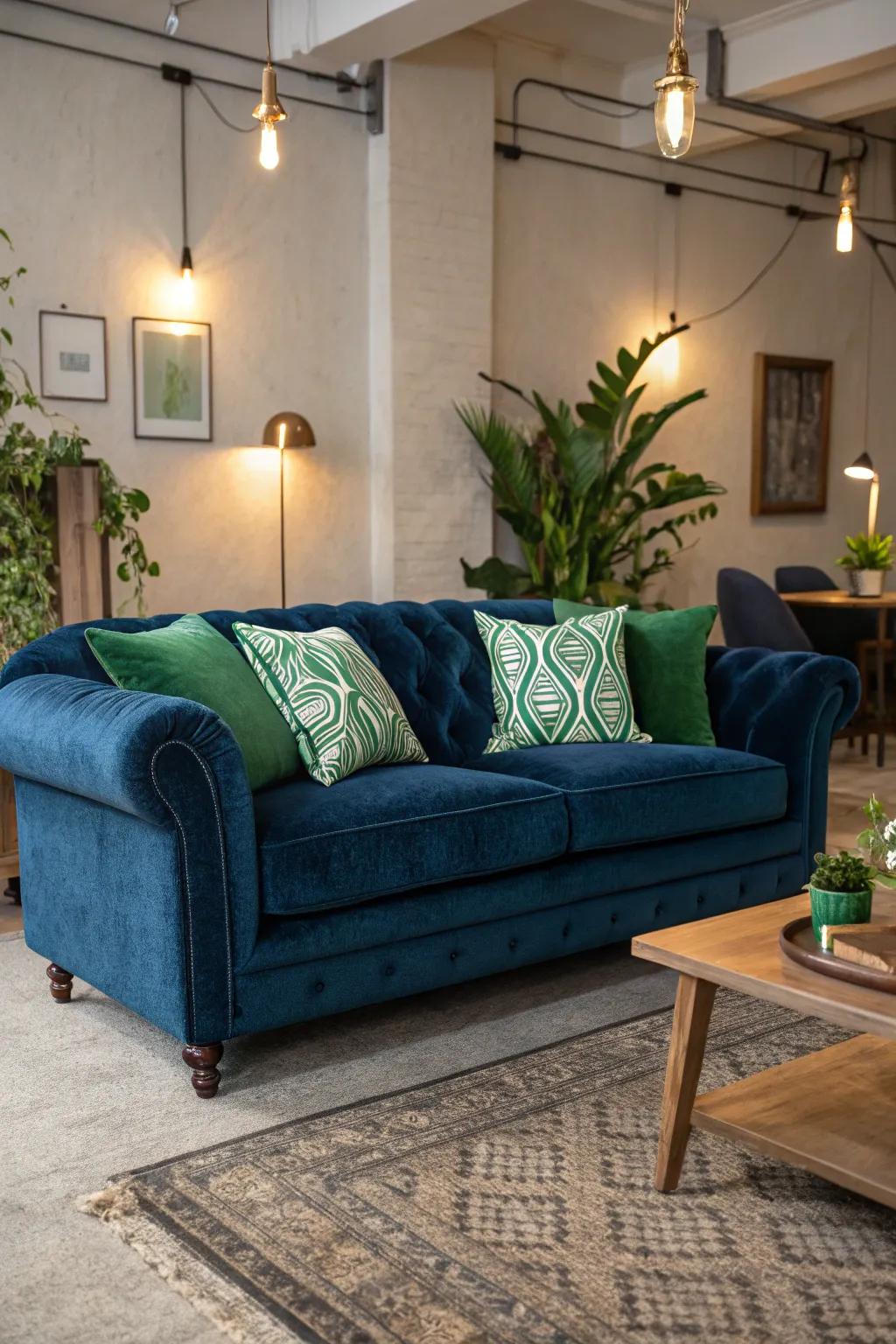 Velvet brings extravagance to your color scheme.