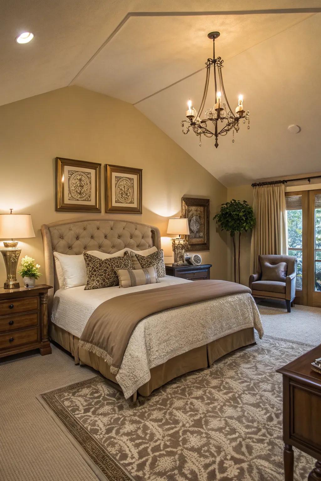 An inviting guest quarters makes your bonus room a perfect retreat for visitors.
