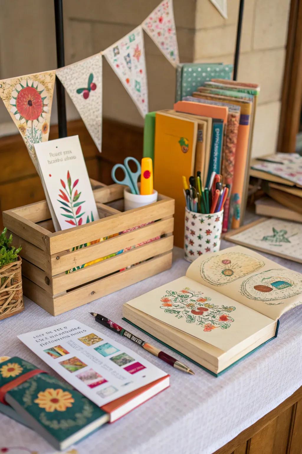 An artistic post dedicated to designing personalized page markers.