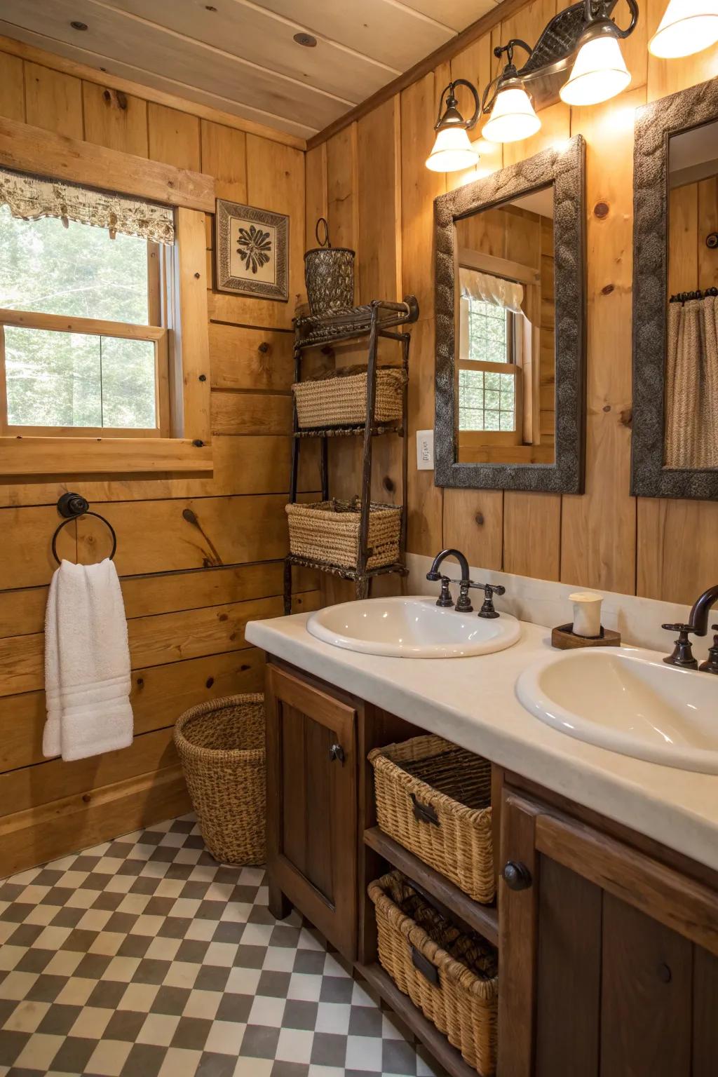Countryside fittings add personality and charm.