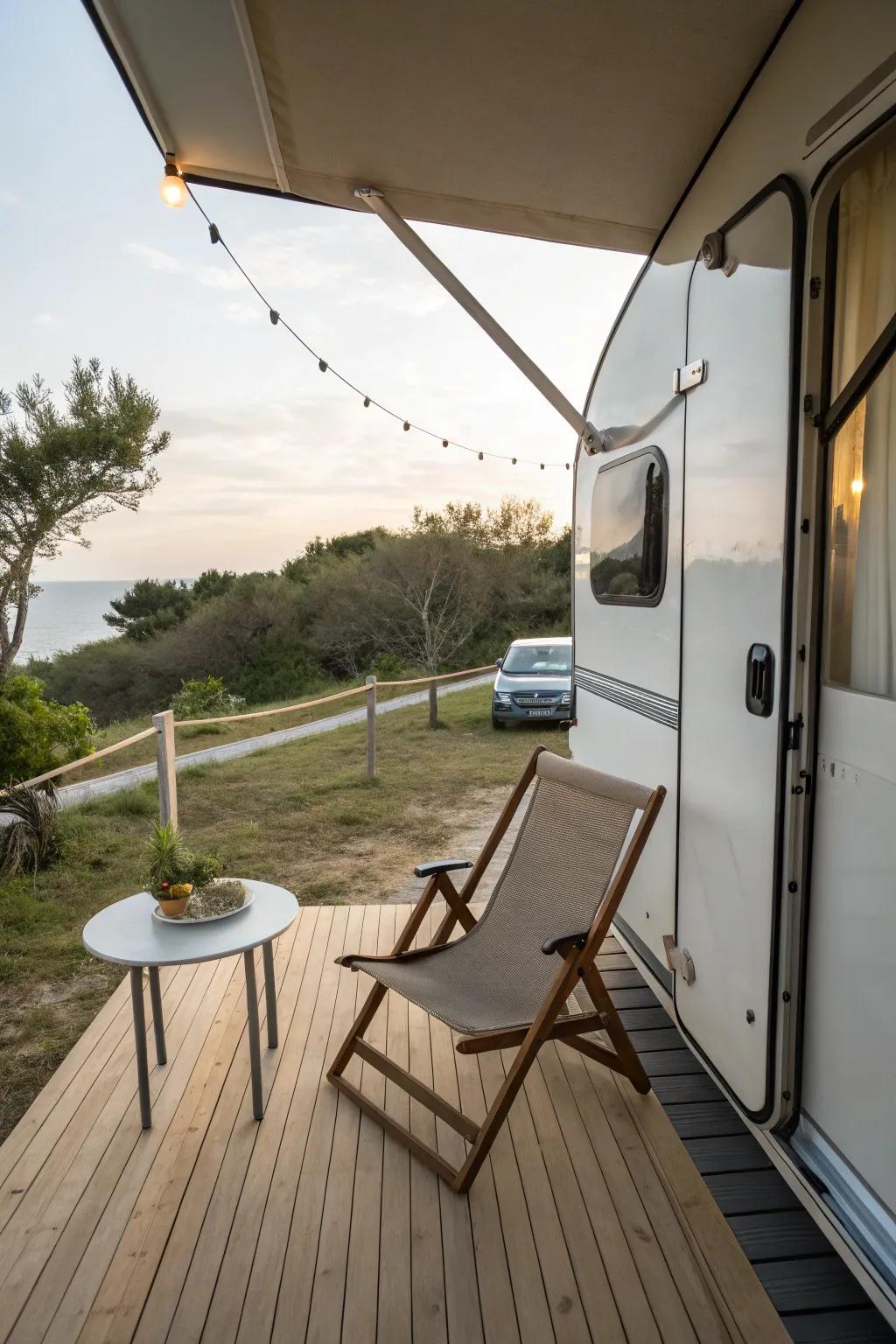 With a minimalist deck arrangement, you can find peace.