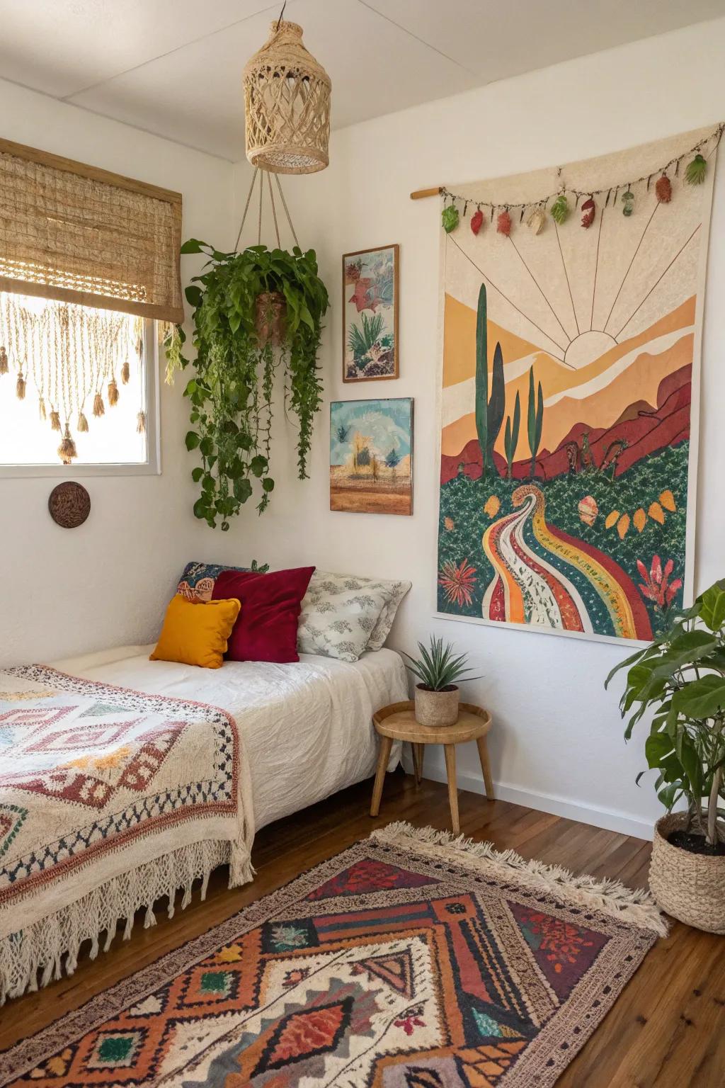 Showcase your style through a varied artwork.