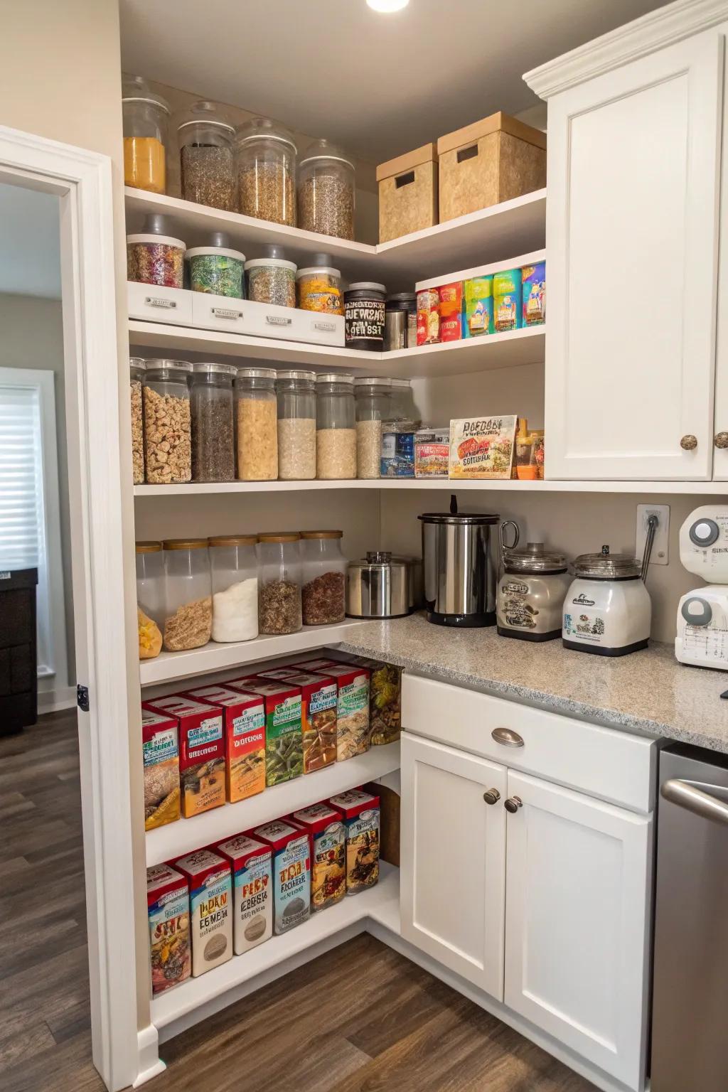 Resourceful area application for an effective cereal station.