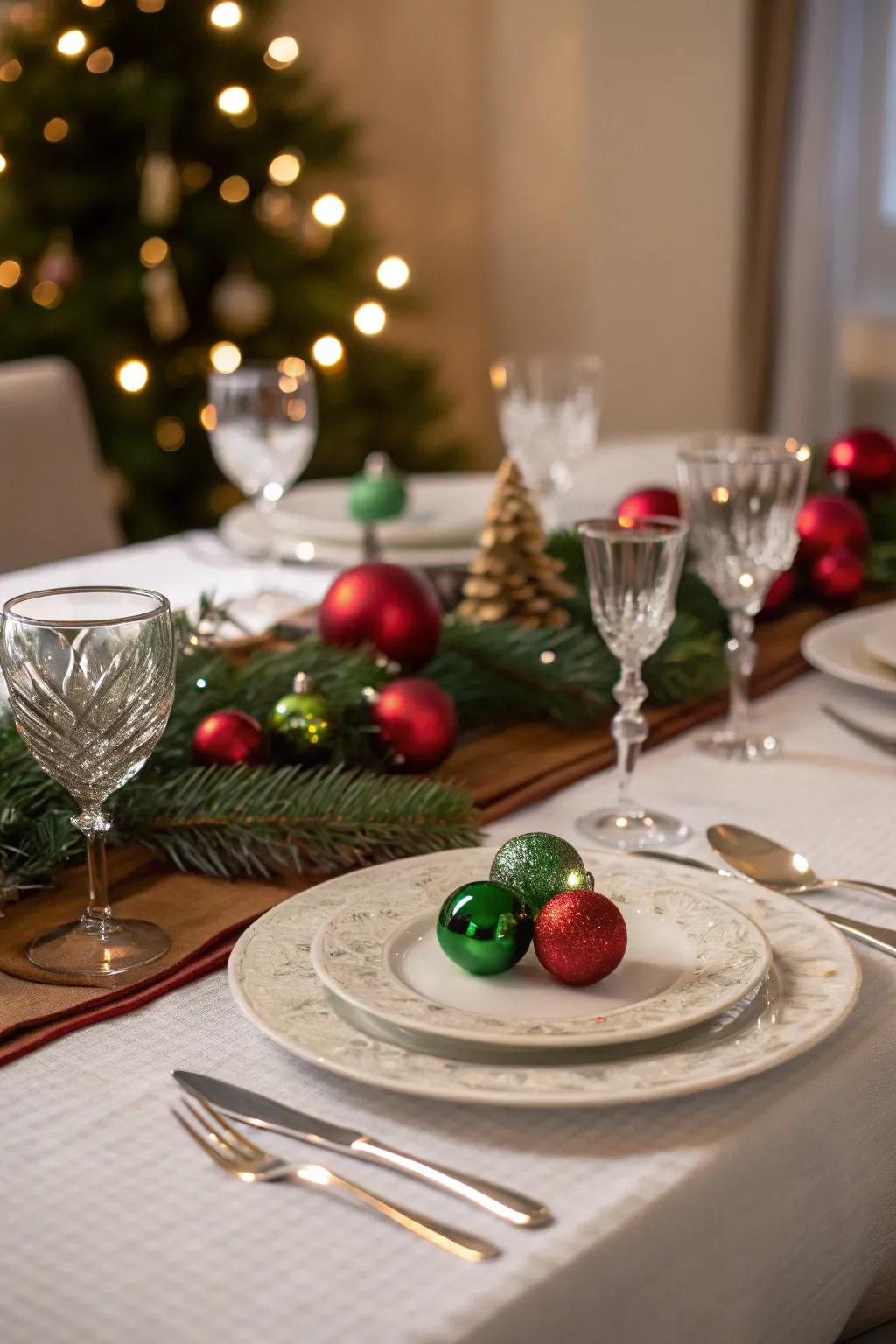 Ornaments give life to themed décor.