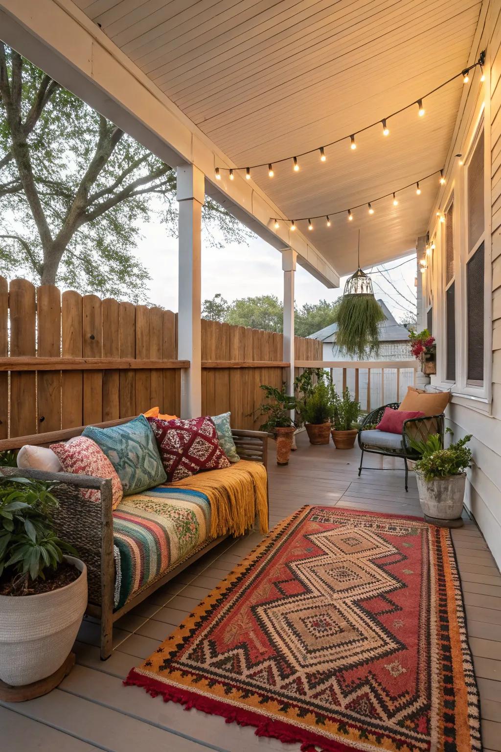 Décor and accessories add personality and comfort.