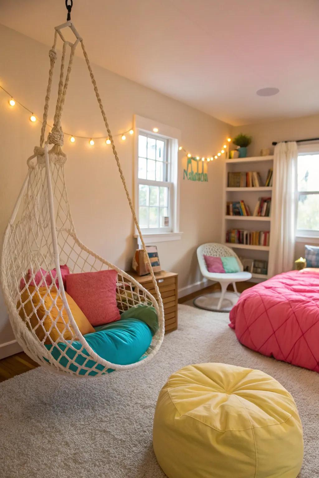 Comfortable seating perfect for unwinding.