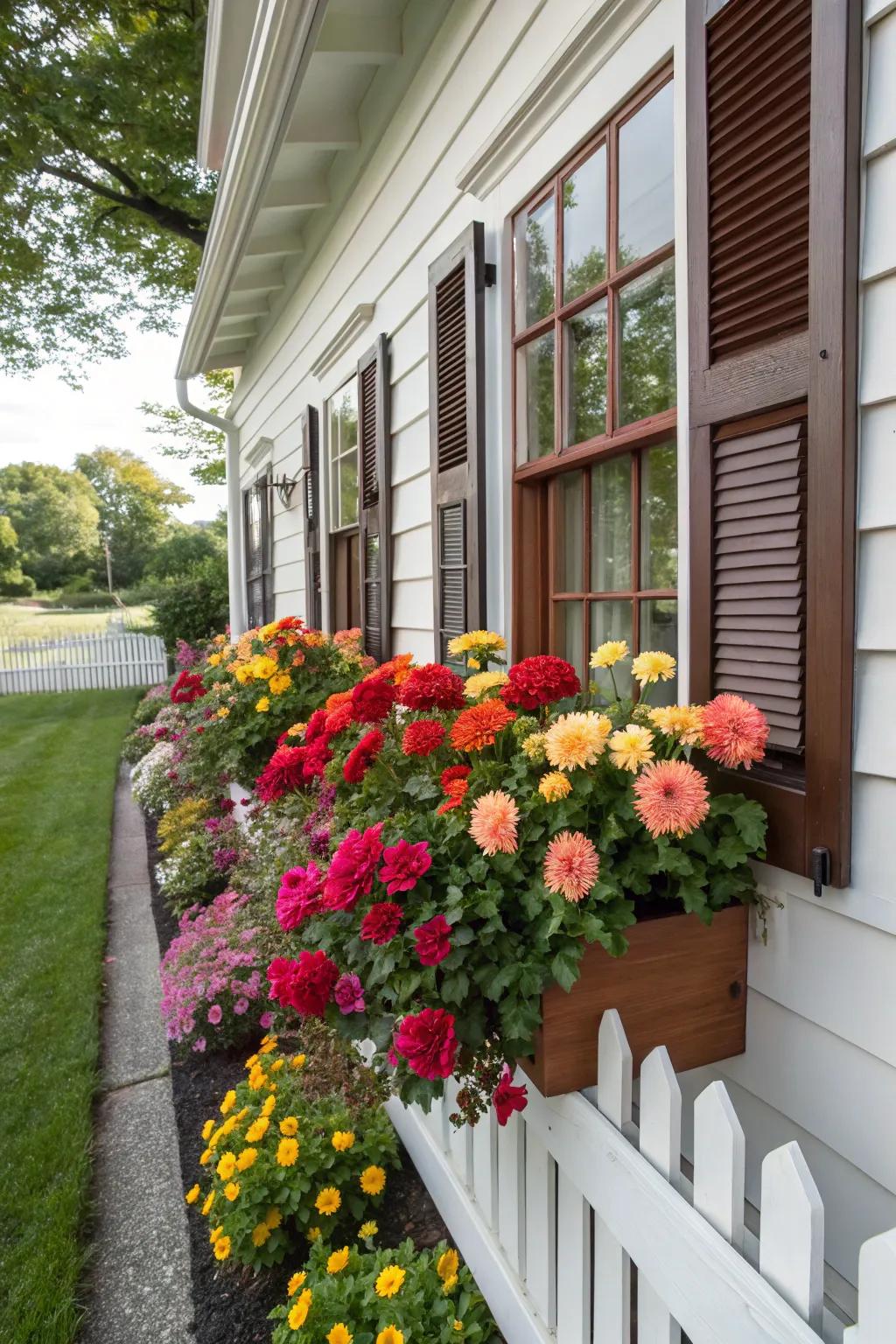 Window boxes overflowing with vibrant <strong>radiant stars</strong>.” loading=”lazy” class=”pimg”>
	</picture><figcaption>Window boxes overflowing with vibrant <strong>radiant stars</strong>.</figcaption></figure>
<p>Fill window boxes with <strong>radiant stars</strong> to relish in their charm, both from inside and outside the home. Waking up to their joyful colors each day feels so uplifting.</p>
<h3>Give these a look:</h3>
<ul class=