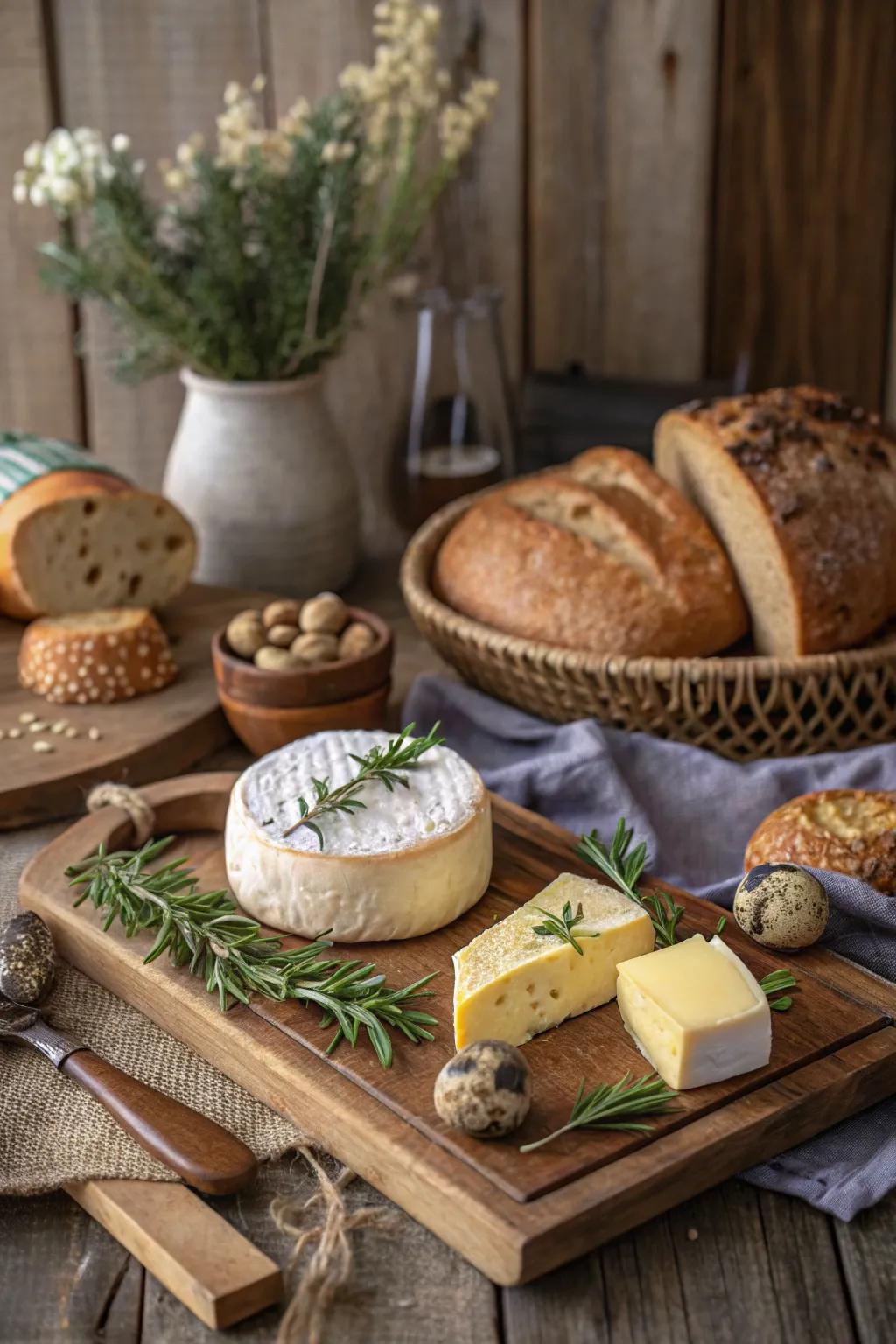 A cozy and country chic Easter presentation.