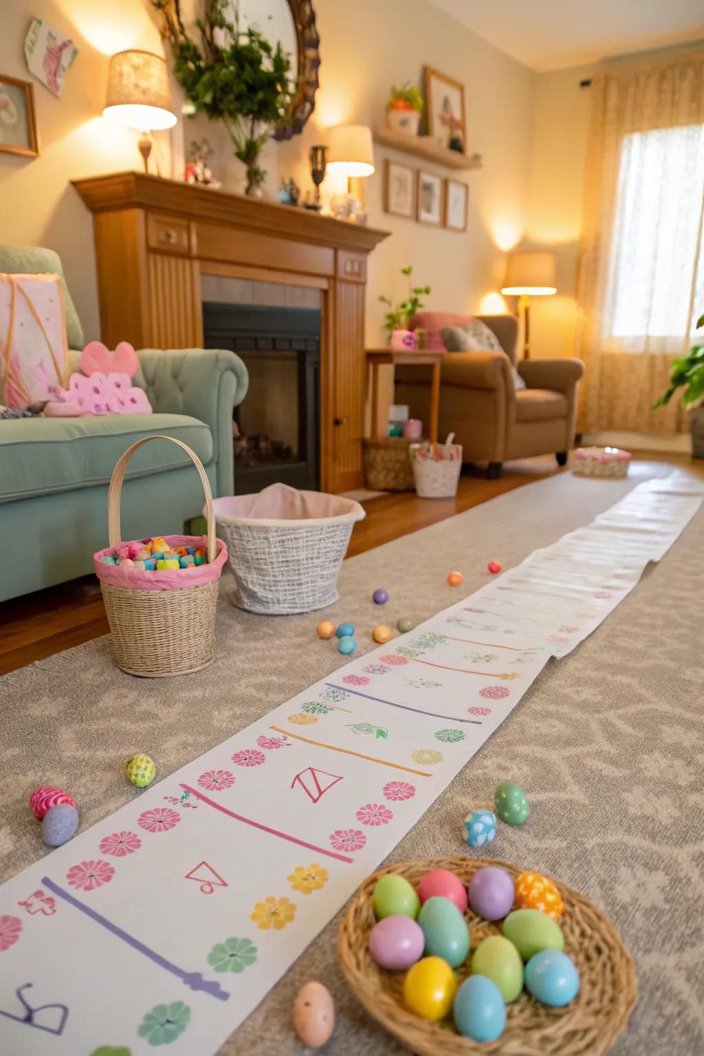 Relocate the Easter experience indoors with imaginative paper designs.