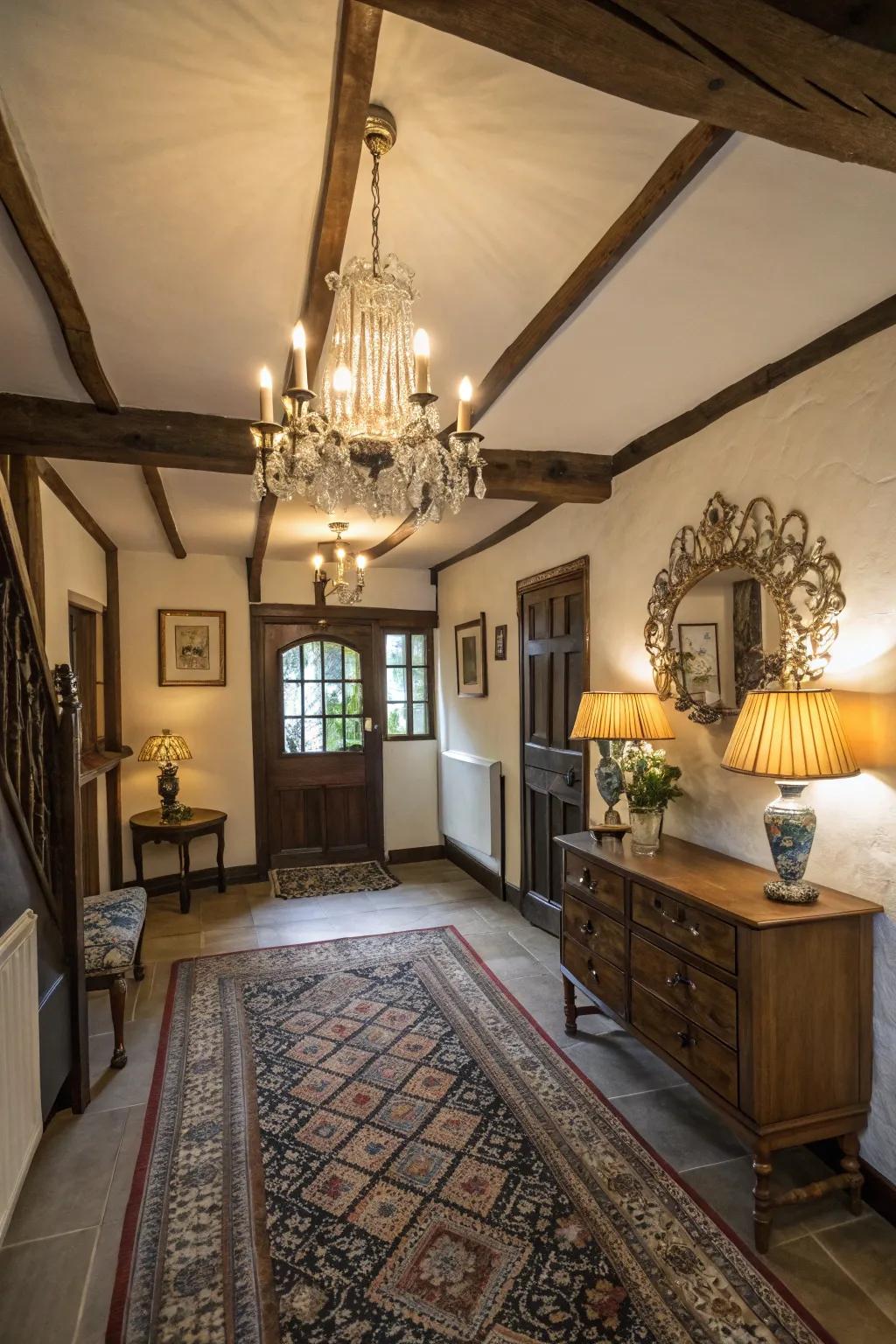 Charming decorations that tailor the space.