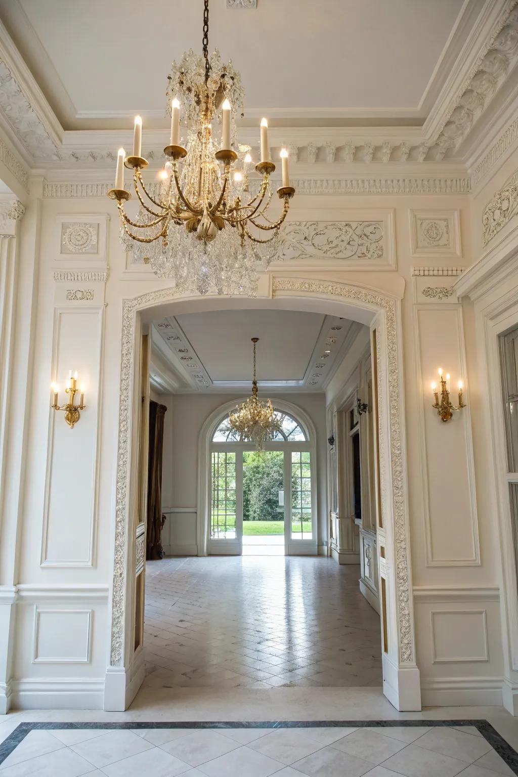 Embrace timeless elegance with classic white.