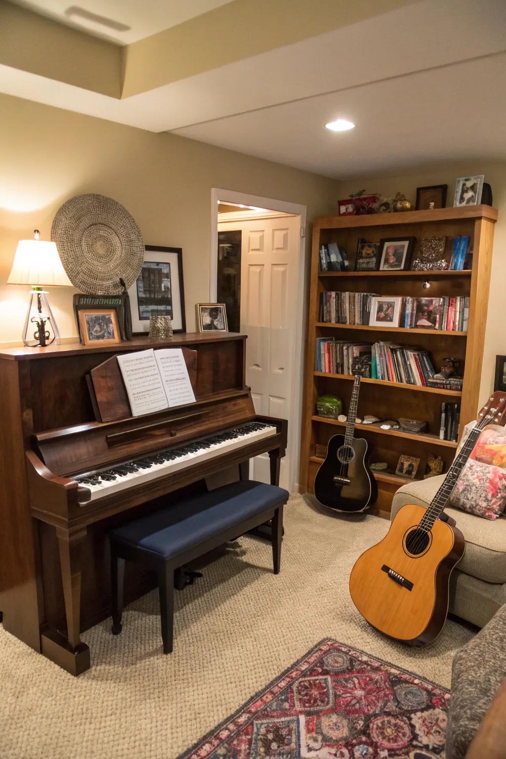 A space designed to echo with musical harmony.