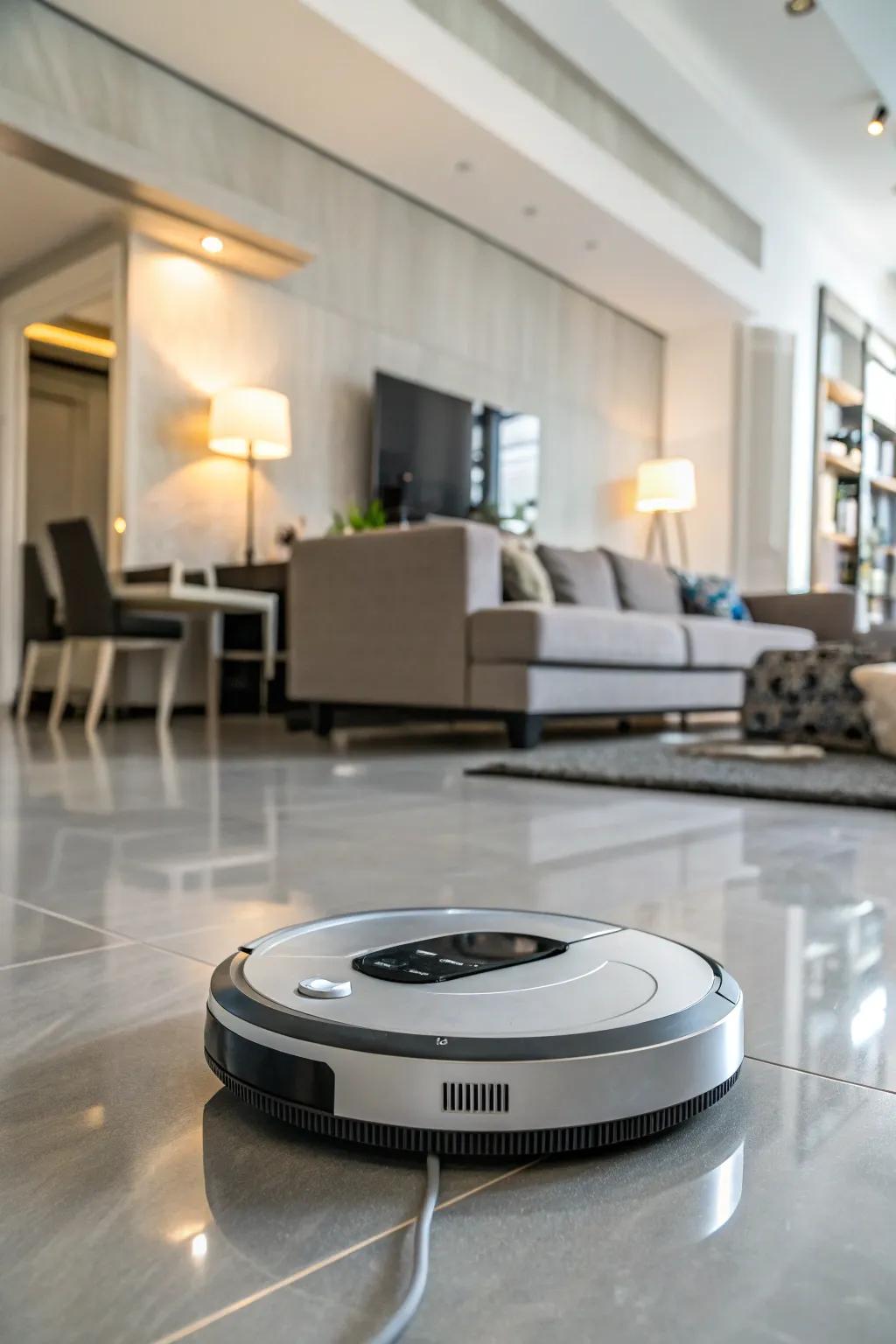 Automated sweepers take the hassle out of cleaning.