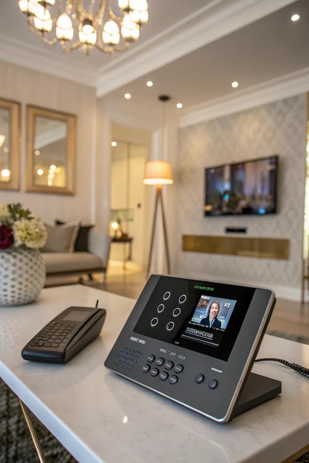 Multipurpose devices enhance home communication and control.