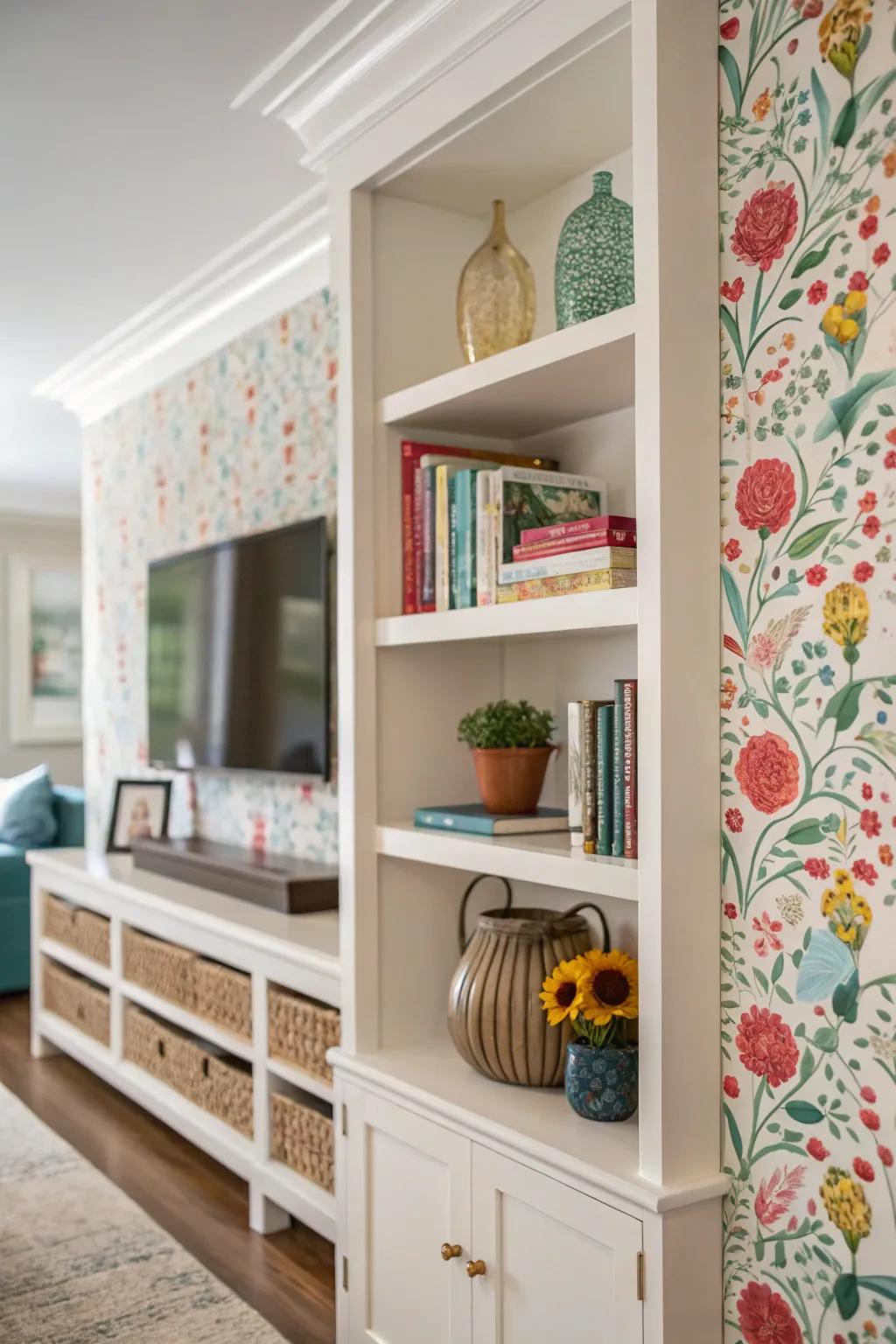 Multi-functional units: blending style with storage.
