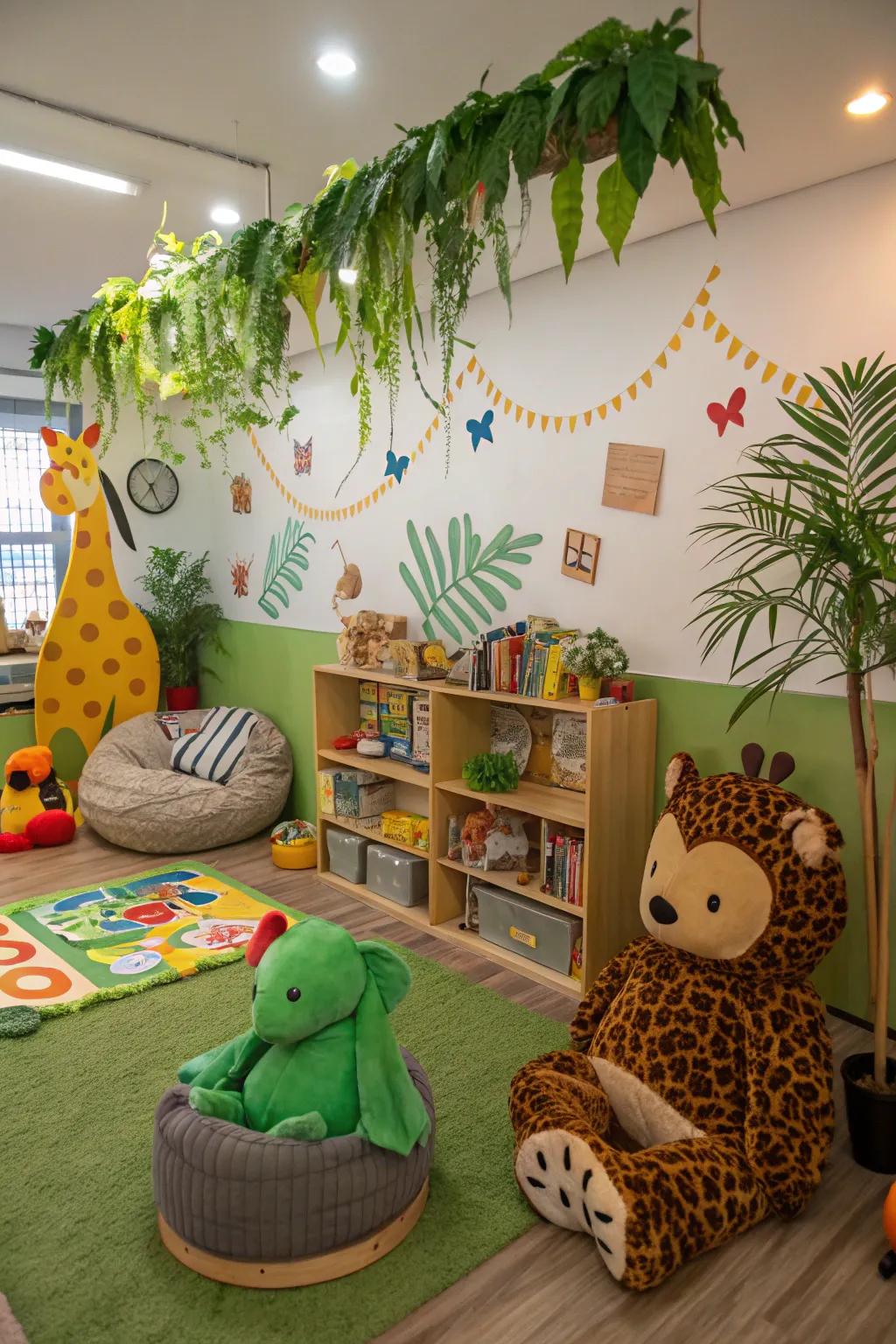 An exhilarating jungle safari classroom that brings the wild to life.
